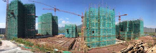 D:\02现在的工作\01综合部\07宣传报道\03工作简报\教职工住宅小区施工进度简报\进度图片2016.8.15\2016.08.15\总图.png总图